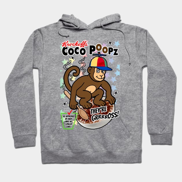 Knockoff Breakfast Cereal : Coco Poopz Hoodie by demandchaos1